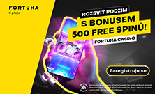 Fortuna 500 free spinů 