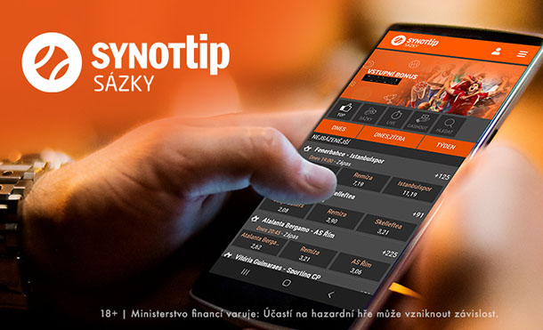 Zaregistruj se v online sázkové kanceláři SYNOT TIP