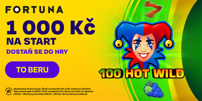 Zaregistruj se v online casinu Fortuna a získej bonus Zaregistruj se v online casinu Fortuna a získej bonus