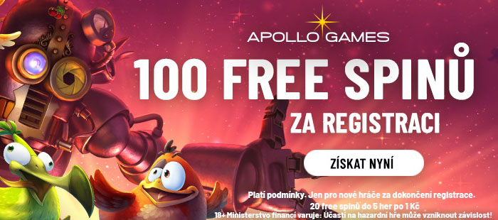 Zaregistruj se v online casinu Apollo Games Zaregistruj se v online casinu Apollo Games