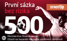 Zaregistruj se v online sázkové kanceláři SYNOT TIP