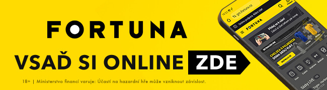 Zaregistruj se online a vsaď si u Fortuny