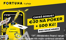 Zaregistruj se v online pokerové herně Fortuna poker