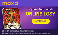 Zaregistruj se a stírej Maxa losy online