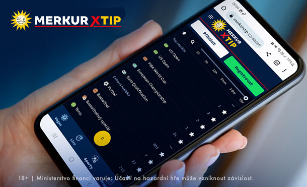 Zaregistruj se v online sázkové kanceláři MerkurXtip