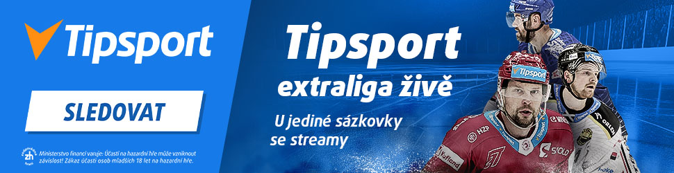 Sleduj hokejovou Tipsport Extraligu na Tipsport TV