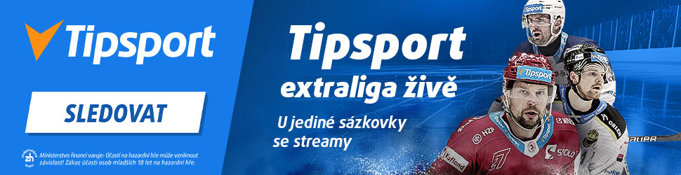 Sleduj živě hokejovou Tipsport extraligu na Tipsport TV