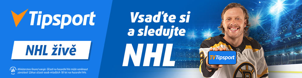 Vsaďte si a sledujte NHL na Tipsport TV