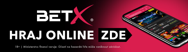 Zaregistruj se v online casinu BetX a hraj nyní