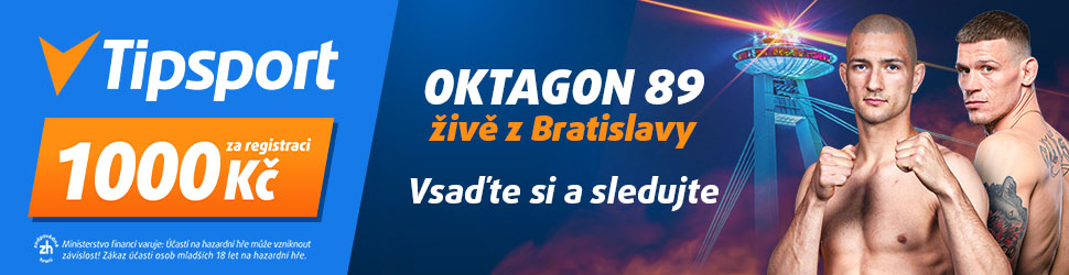 Vsaď si  a sleduj Oktagon 89 na Tipsportu
