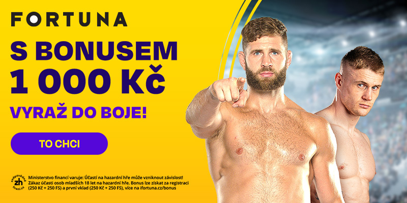 Vsaď si na bojové sporty u Fortuny Vsaď si na bojové sporty u Fortuny