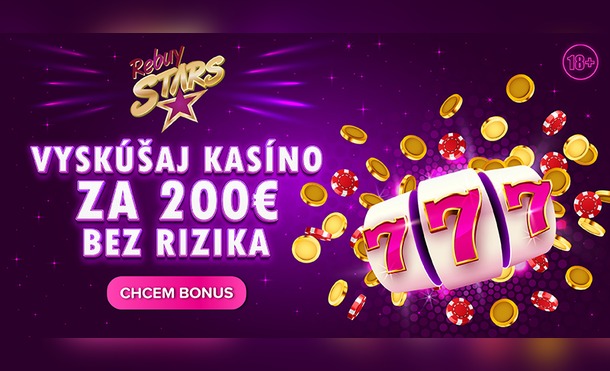 Bonus 200 € v RebuyStars RebuyStars bonus 200 €